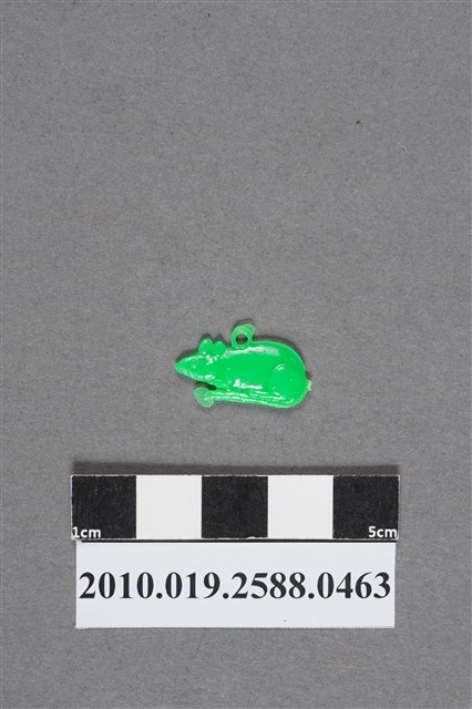 綠色鼠造型尪仔仙 (共2張)