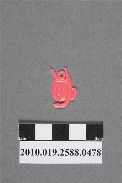 粉紅色人物頭像造型尪仔仙 (共2張)