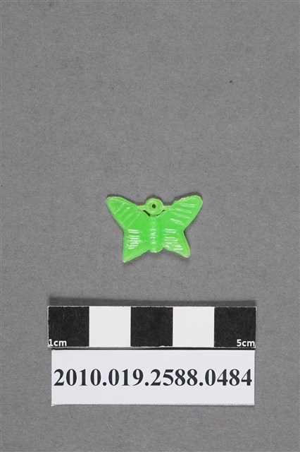 綠色蝴蝶造型尪仔仙 (共2張)