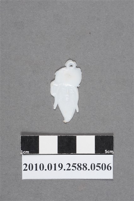 白色男性頭像尪仔仙 (共2張)