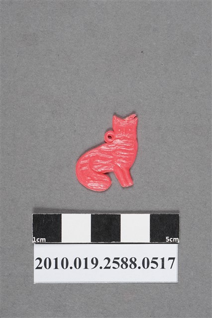 粉紅色貓造型尪仔仙 (共2張)