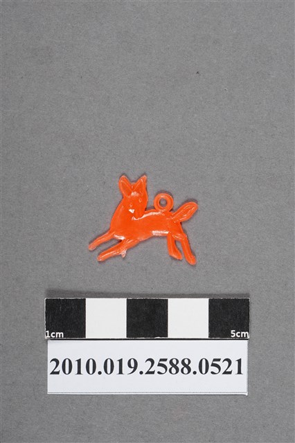 橘色鹿造型尪仔仙 (共2張)