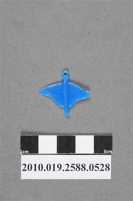 藍色魟魚造型尪仔仙 (共2張)