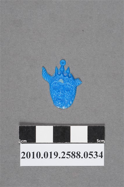 藍色人物頭像造型尪仔仙 (共2張)