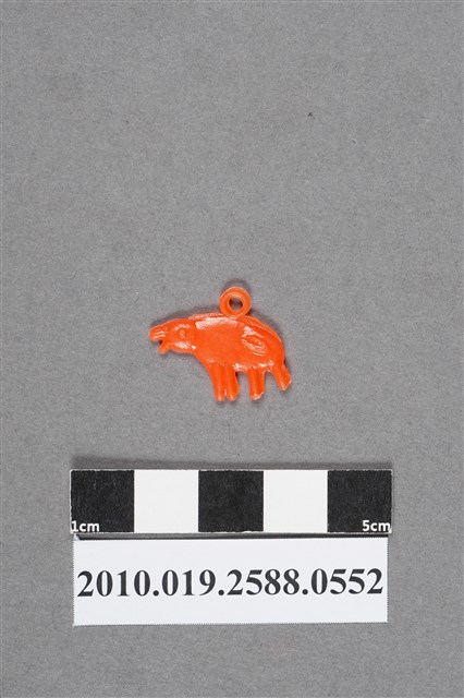 橘色貘造型尪仔仙 (共2張)