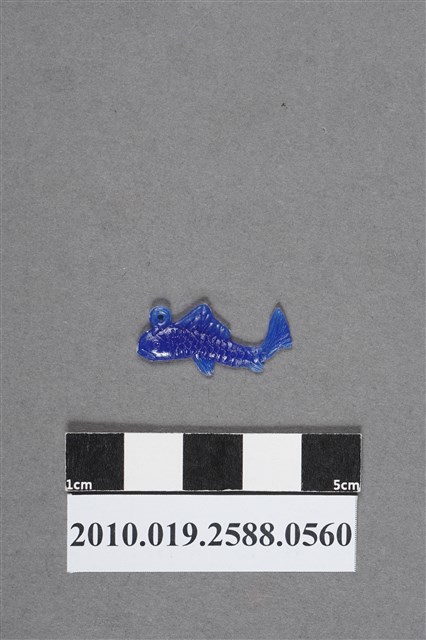 藍色魚造型尪仔仙 (共2張)