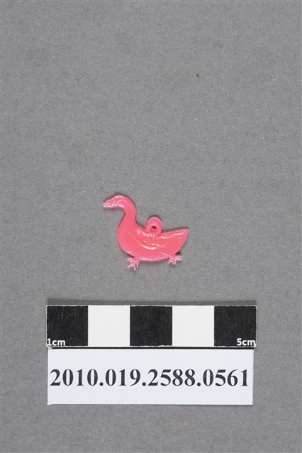 粉紅色鵝造型尪仔仙 (共2張)