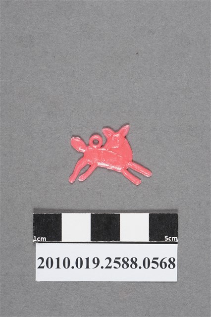 粉紅色鹿造型尪仔仙 (共2張)