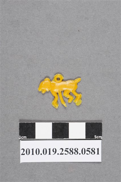 黃色狗造型尪仔仙 (共2張)