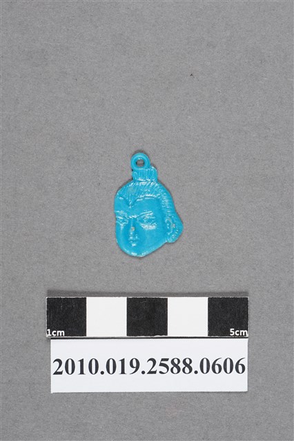 藍色男性頭像造型尪仔仙 (共2張)