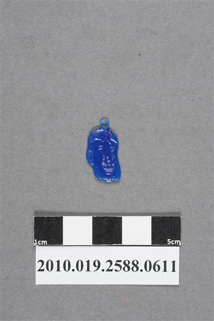 藍色男性頭像造型尪仔仙 (共2張)