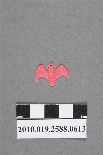 粉紅色鳥造型尪仔仙 (共2張)