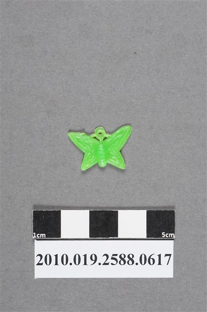 綠色蝴蝶造型尪仔仙 (共2張)