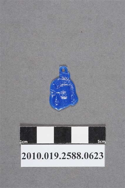 藍色人物頭像造型尪仔仙 (共2張)