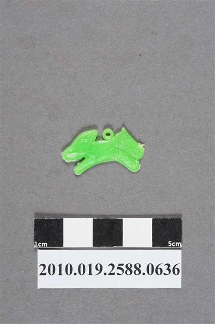 綠色兔造型尪仔仙 (共2張)