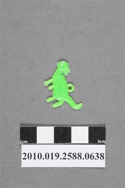 綠色恐龍造型尪仔仙 (共2張)