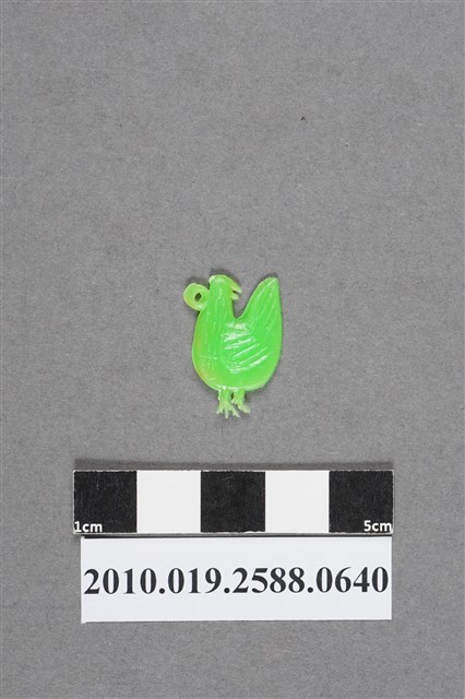 綠色雞造型尪仔仙 (共2張)