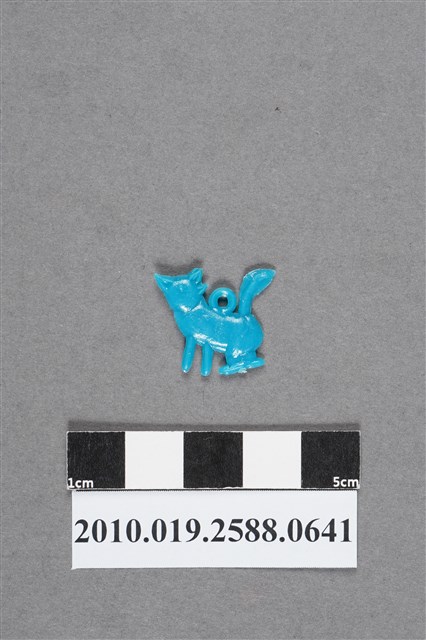 藍色狐造型尪仔仙 (共2張)