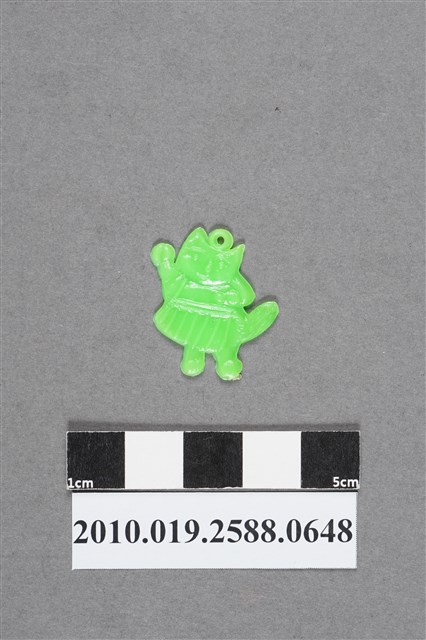 綠色貓造型尪仔仙 (共2張)