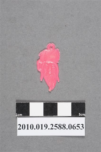 粉紅色人物頭像造型尪仔仙 (共2張)