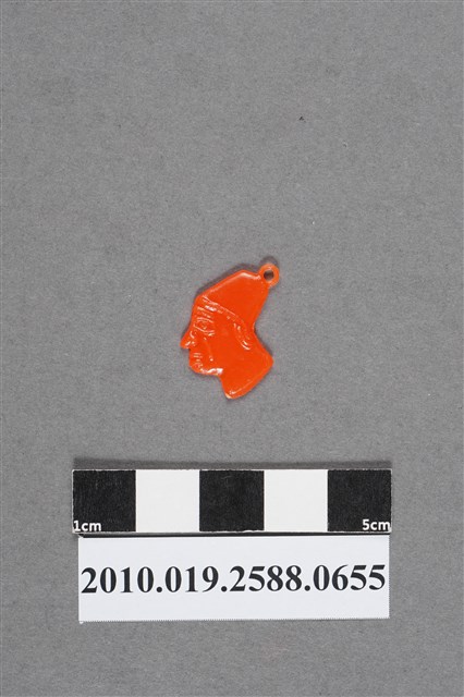 紅色男性頭像造型尪仔仙 (共2張)