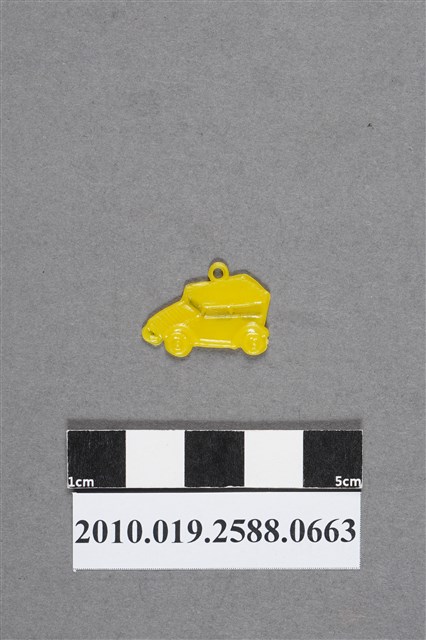 黃色車造型尪仔仙 (共2張)