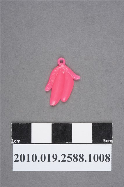 粉紅色茄子型尪仔仙 (共2張)