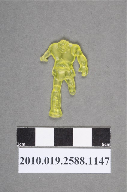 黃色機器人型尪仔仙 (共2張)