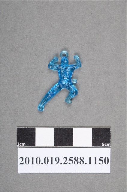 藍色人型尪仔仙 (共2張)