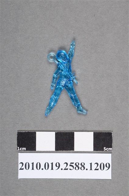 藍色人型尪仔仙 (共2張)