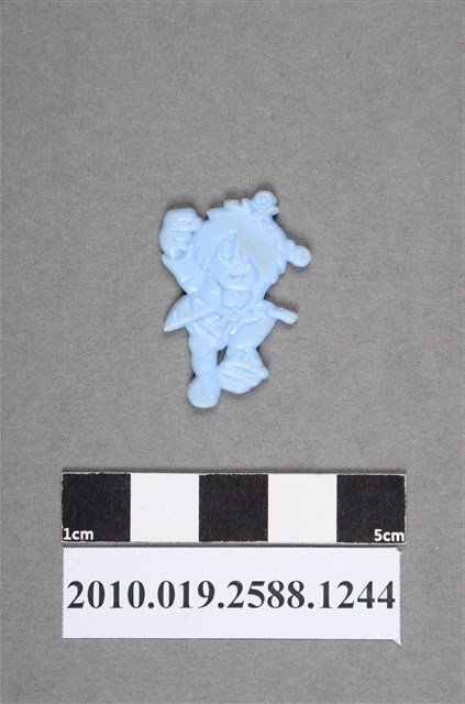 藍色人型尪仔仙 (共2張)