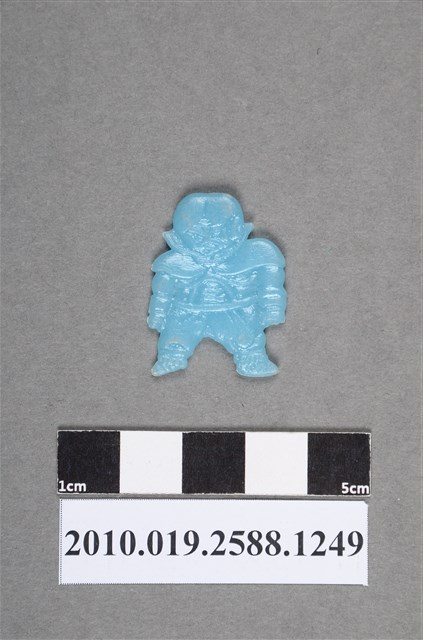 藍色人型尪仔仙 (共2張)