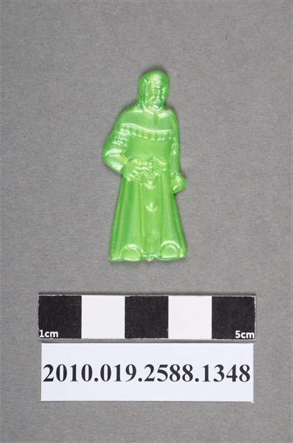 綠色人型尪仔仙 (共2張)