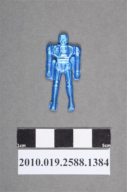 藍色機器人型尪仔仙 (共2張)