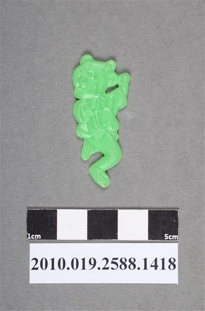 綠色人型尪仔仙 (共2張)