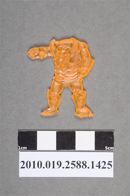 橘色人型尪仔仙 (共2張)