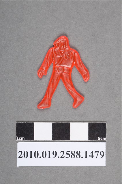 橘紅色人型尪仔仙 (共2張)