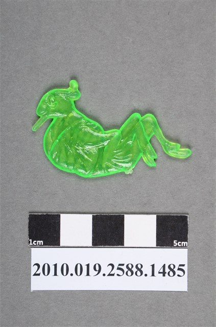 綠色鳥型尪仔仙 (共2張)