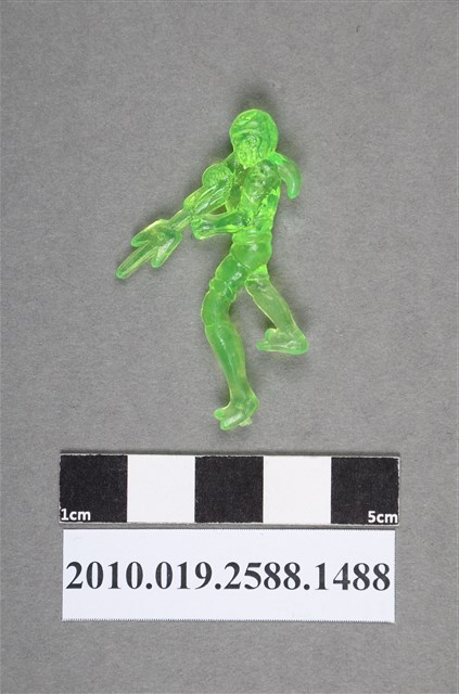 持三叉武器人型尪仔仙 (共2張)