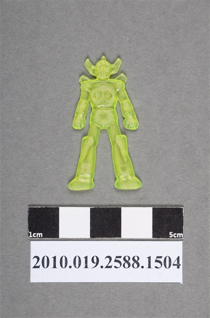 黃色機器人型尪仔仙 (共2張)