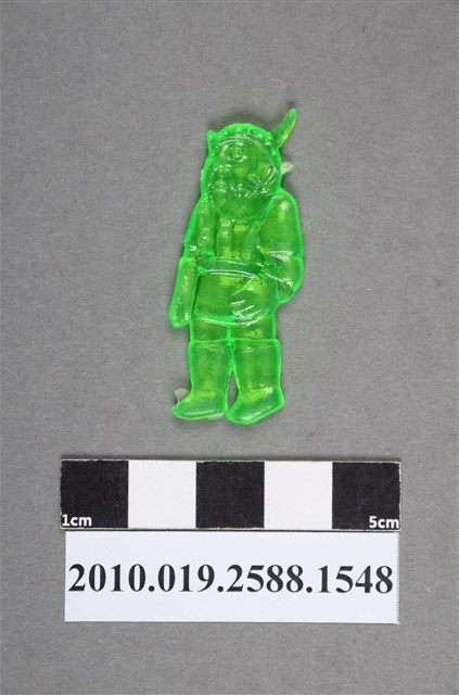 綠色人型尪仔仙 (共2張)