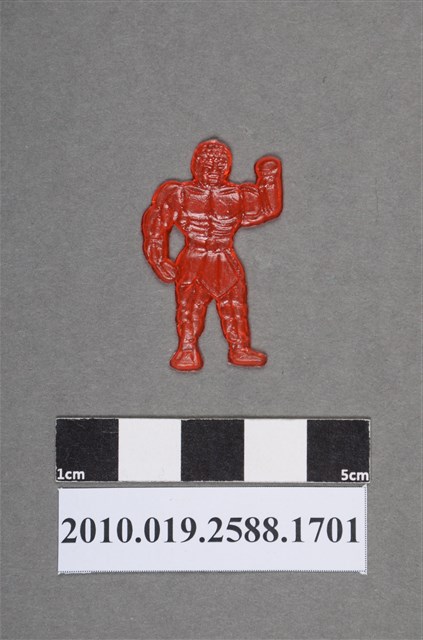 橘紅色人型尪仔仙 (共2張)