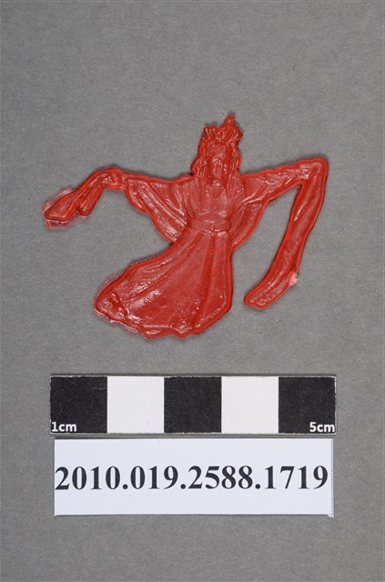 古代裙裝人型尪仔仙 (共2張)