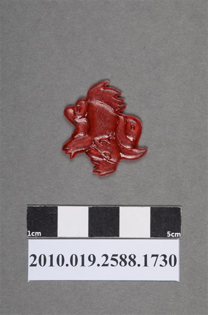 紅色雞型尪仔仙 (共2張)