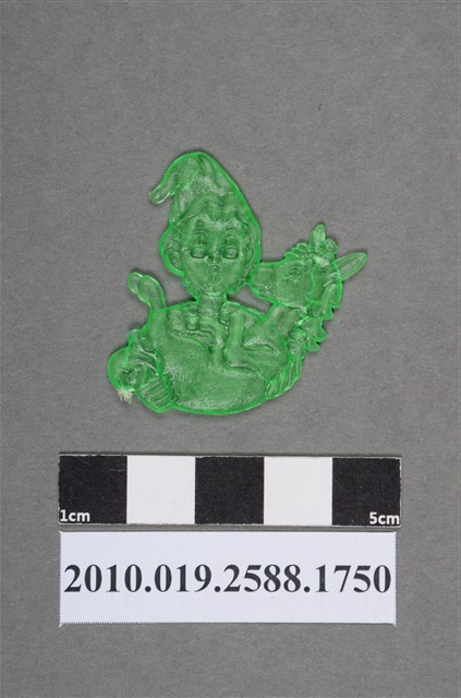 抱獨角獸人型尪仔仙 (共2張)