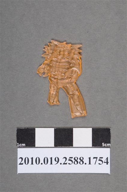 橘色機器人型尪仔仙 (共2張)