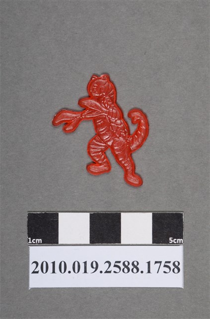 鉗狀手恐龍型尪仔仙 (共2張)