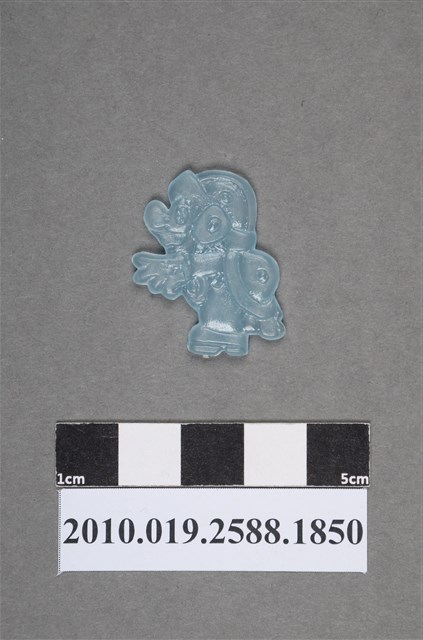 藍色烏龜型尪仔仙 (共2張)