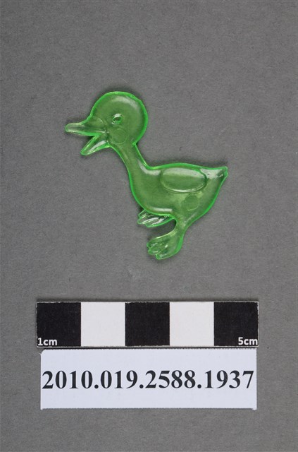 綠色鴨型尪仔仙 (共2張)