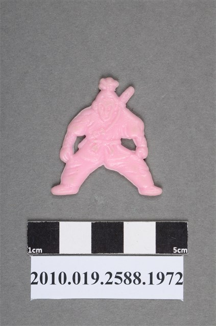 粉紅色人型尪仔仙 (共2張)